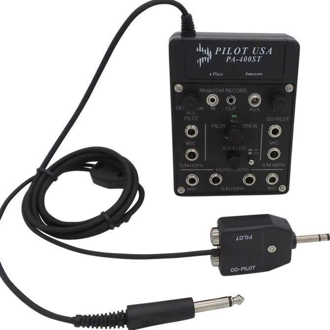Pilot USA PA-400ST: Portable 4-Place Intercom