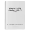Piper PA31-350 Chieftain 1977-79 POH (761-628)