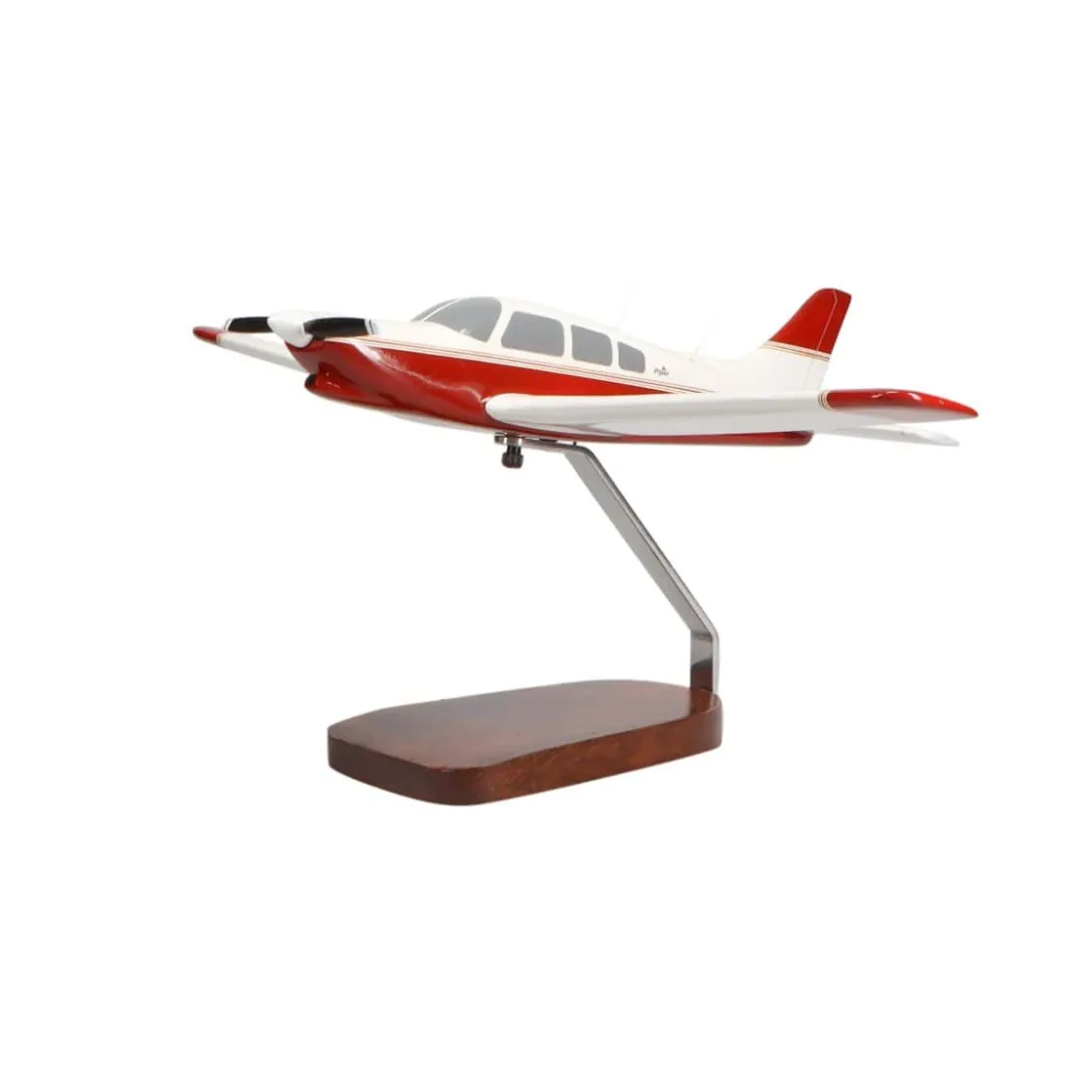 Piper PA-28R Arrow Large Mahogany Model