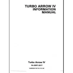 Piper PA28RT-201T Turbo Arrow IV 1979 & Up PIM (761-691)