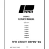 Piper PA28 Series Maintenance Manual (753-586)