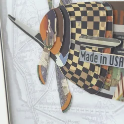 P-51 Mustang Mixed Media Artwork by Alex John: WWII's Iconic Fighter Plane