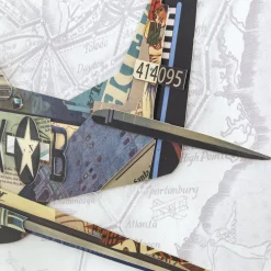 P-51 Mustang Mixed Media Artwork by Alex John: WWII's Iconic Fighter Plane