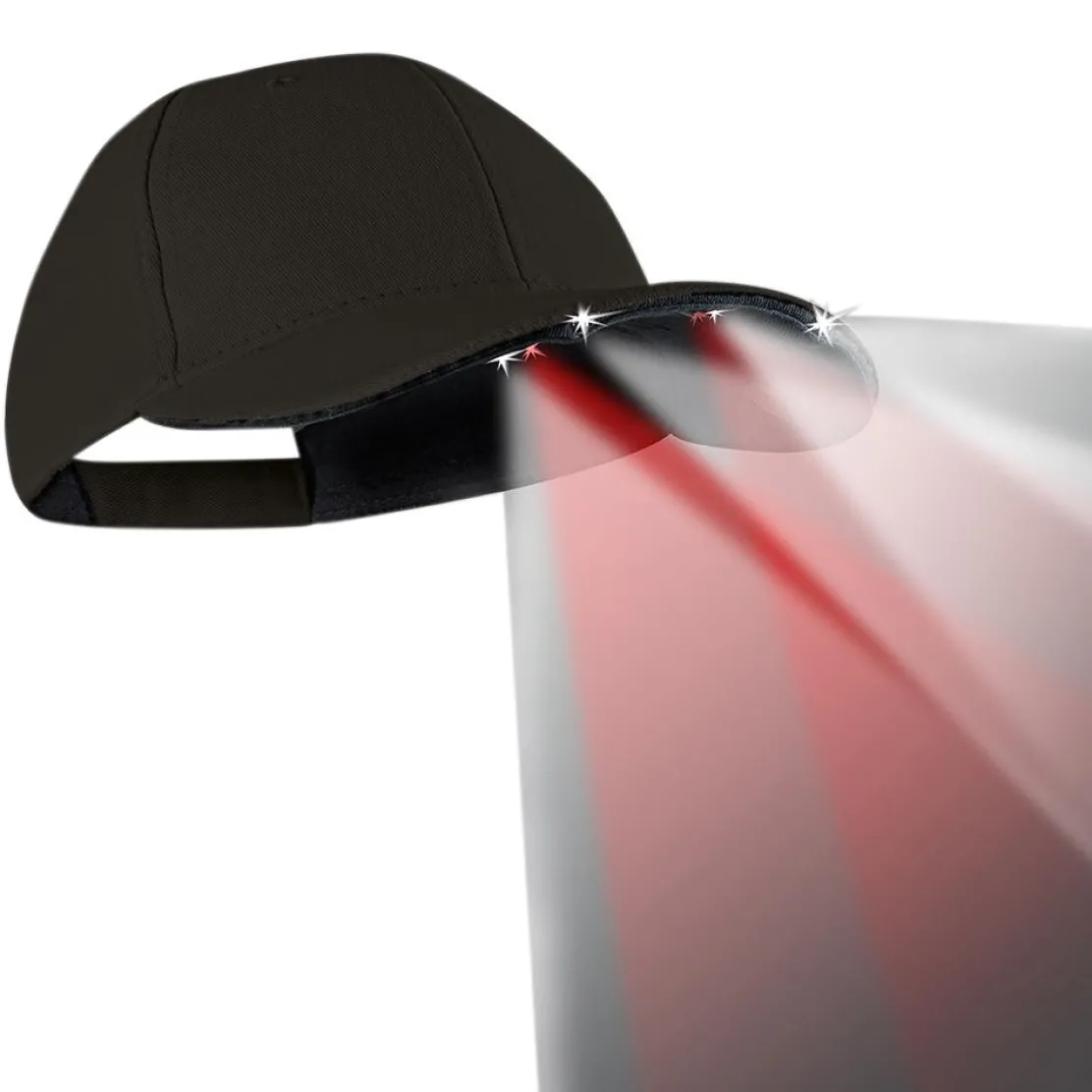 Powercap Navigator LED Hat for Night Flying Red and White LEDs
