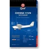 Qref Cessna 172N Skyhawk (1977-80) Pilot Aircraft Procedures Checklist Flip Book