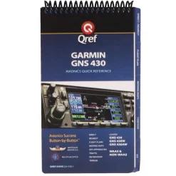 Qref Garmin GNS 430 Pilot Aircraft Procedures Checklist Flip Book