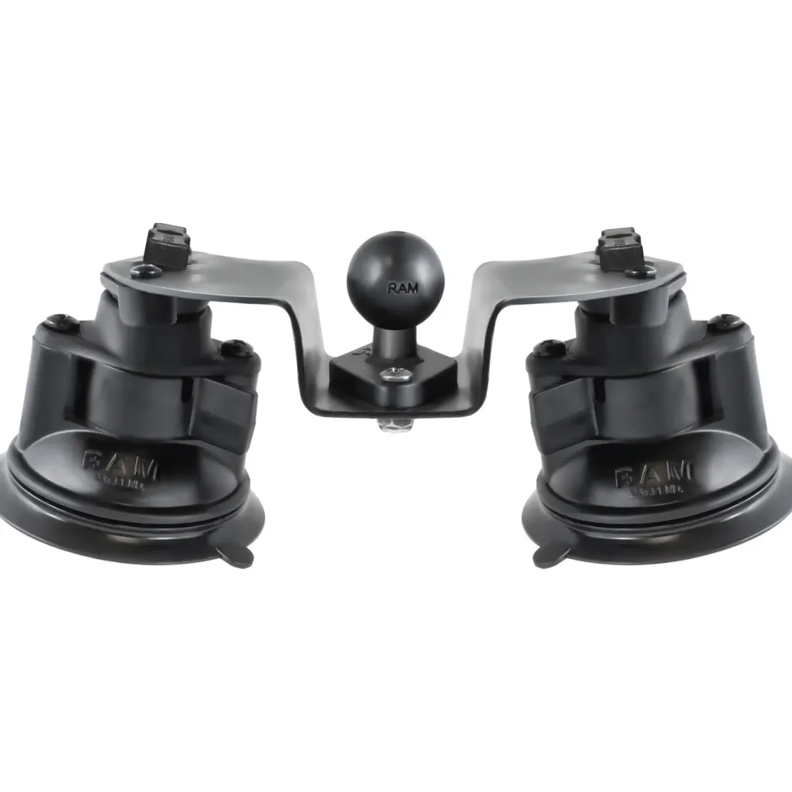 RAM Twist-Lock Dual Pivot Suction Cup Base with Ball RAM-B-189B-PIV1U