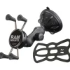 RAM X-Grip Phone Mount with RAM Twist-Lock Low Profile Suction Base RAP-B-166-2-UN7U
