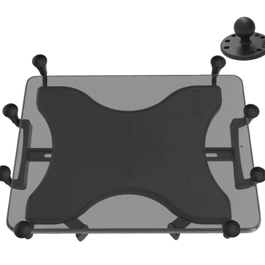 RAM X-Grip Universal Holder for 12"-13" Tablets with Ball - B Size RAM-B-202-UN11U