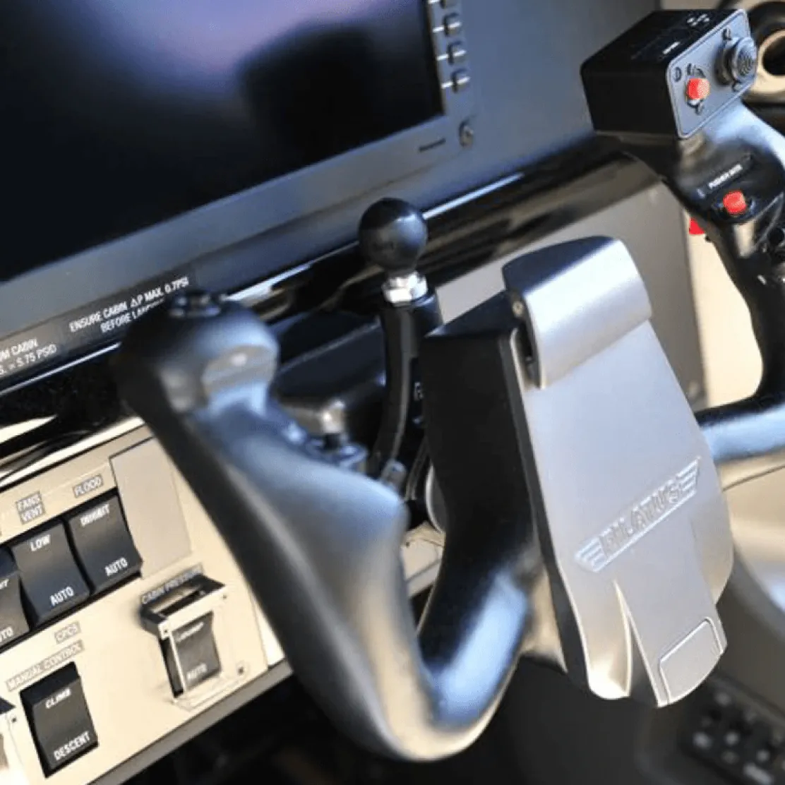 RAM Yoke Clamp Base with Ball for Pilatus PC-12NG RAM-B-380U