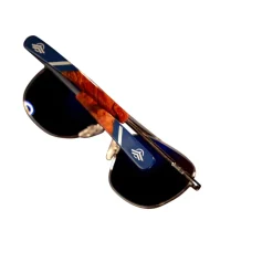 Randolph Aviator Gunmetal & Atlantic Blue Non-Polarized Lens Sunglasses