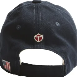 Red Canoe Cessna 3D Logo Ball Cap Navy