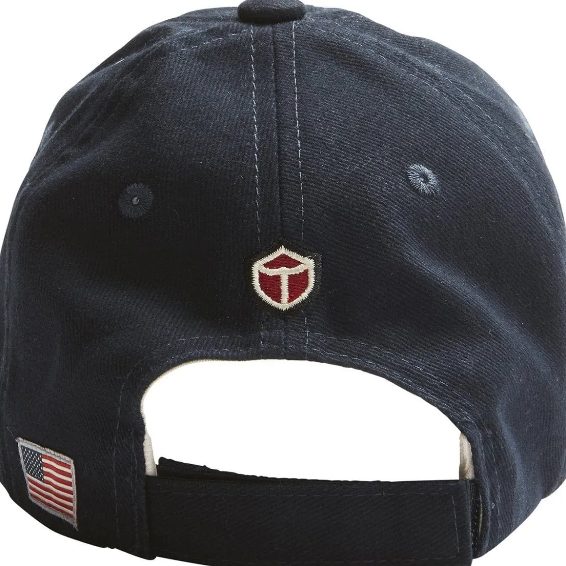 Red Canoe Cessna 3D Logo Ball Cap Navy