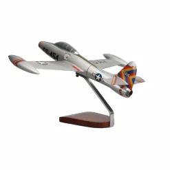 Republic F-84G Thunderjet Large Mahogany Model