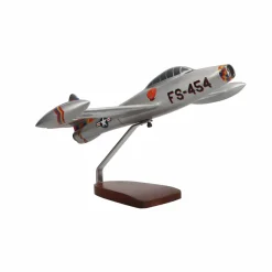 Republic F-84G Thunderjet Large Mahogany Model
