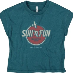 Rock the Runway Women's Vintage Wash SUN 'n FUN 2026 T-Shirt