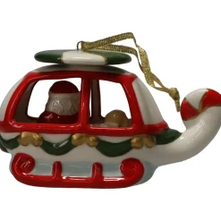 Santa Chopper Ornament