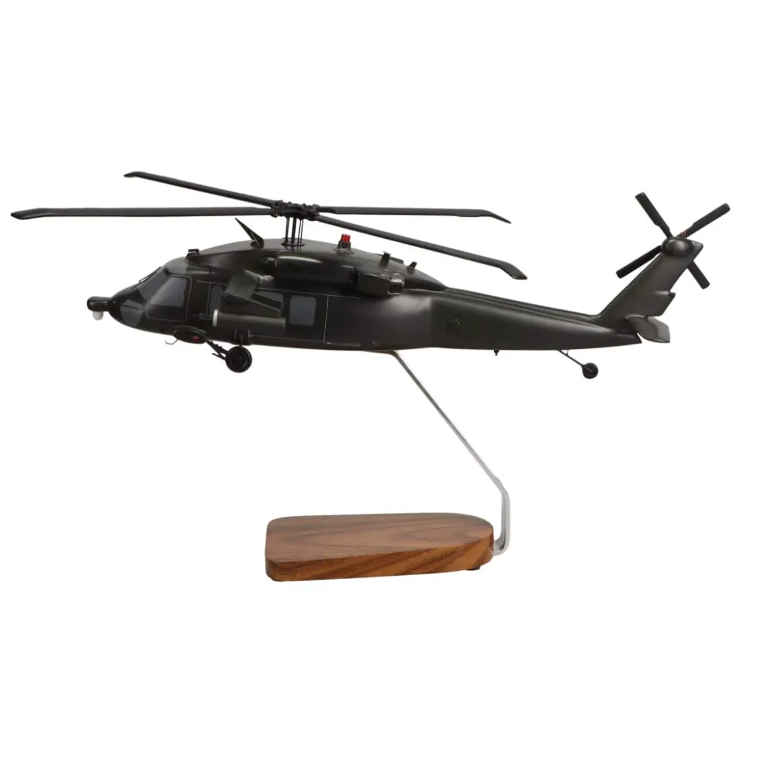 Sikorsky Armed UH-60 Black Hawk Large Mahogany Helicopter Model