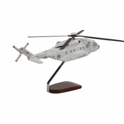 Sikorsky CH-148 Cyclone Large Mahogany Model