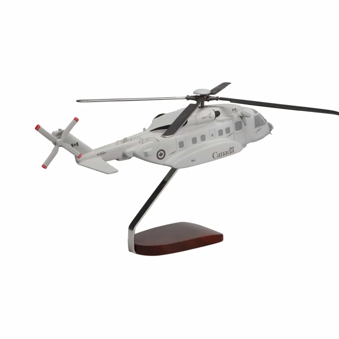 Sikorsky CH-148 Cyclone Large Mahogany Model