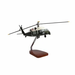Sikorsky VH-60N White Hawk Marine One Large Mahogany Model
