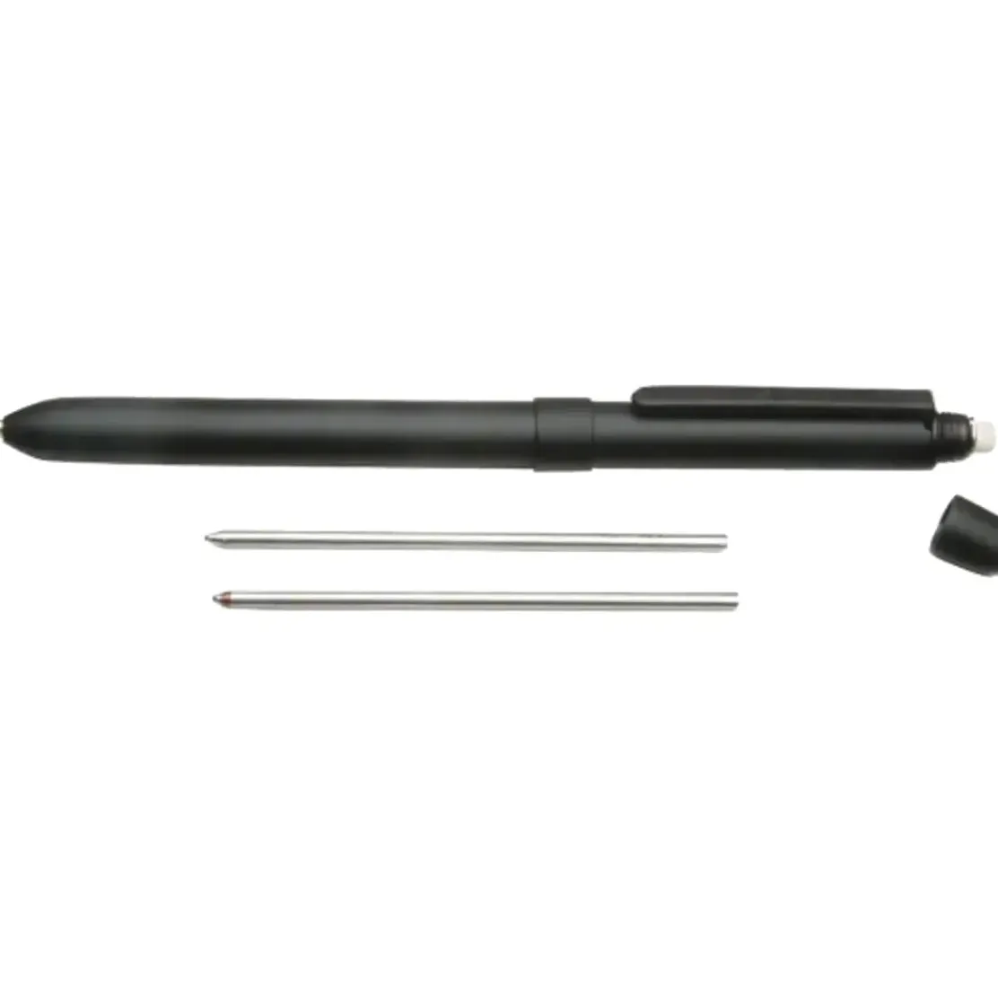 Skilcraft B3 Aviator Multifunction Pen and Pencil - Black/Red Ink - Black Barrel