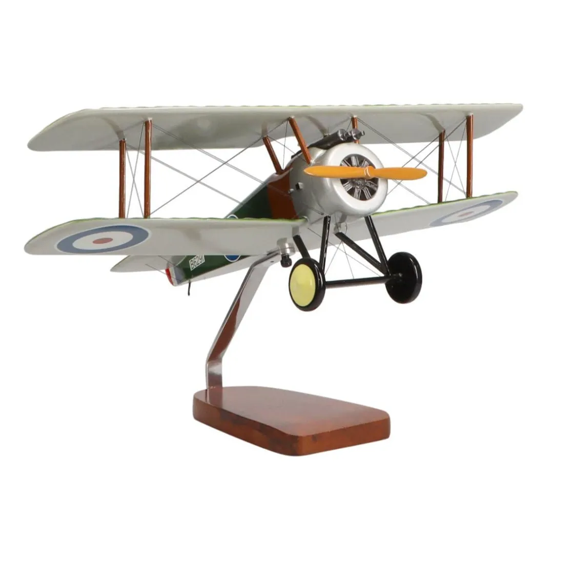 Sopwith Camel Large Mahogany Model