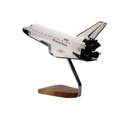 Space Shuttle Endeavour Orbiter OV-105 Large Mahogany Model