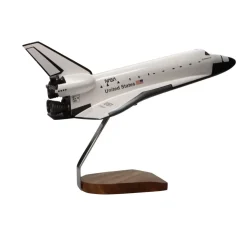 Space Shuttle Endeavour Orbiter OV-105 Large Mahogany Model