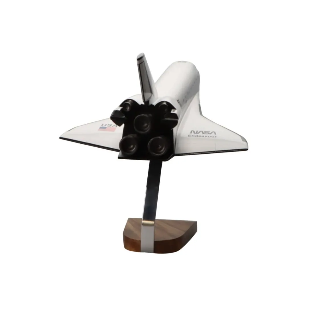 Space Shuttle Endeavour Orbiter OV-105 Large Mahogany Model