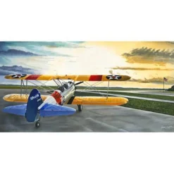 Stearman Sunrise Lyons Studios Limited Edition Aviation Print