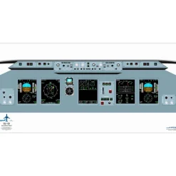 Sukhoi 18" x 36" Cockpit Posters for Pilot Training