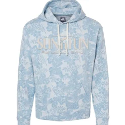 SUN 'n FUN Aloha-Triblend Fleece Hooded Sweatshirt
