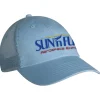 SUN 'n FUN Baby Blue Mesh Back Buckle Closure Unstructured Ball Cap