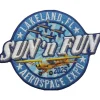 SUN 'n FUN 2025 Embroidered Patch (Iron On Application)