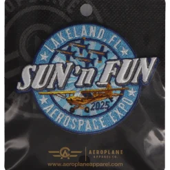 SUN 'n FUN 2025 Embroidered Patch (Iron On Application)