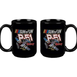 SUN 'n FUN 51 Mustang Commemorative 15oz Mug