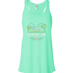 SUN 'n FUN Neon 2025 Womens Flowy Tanktop