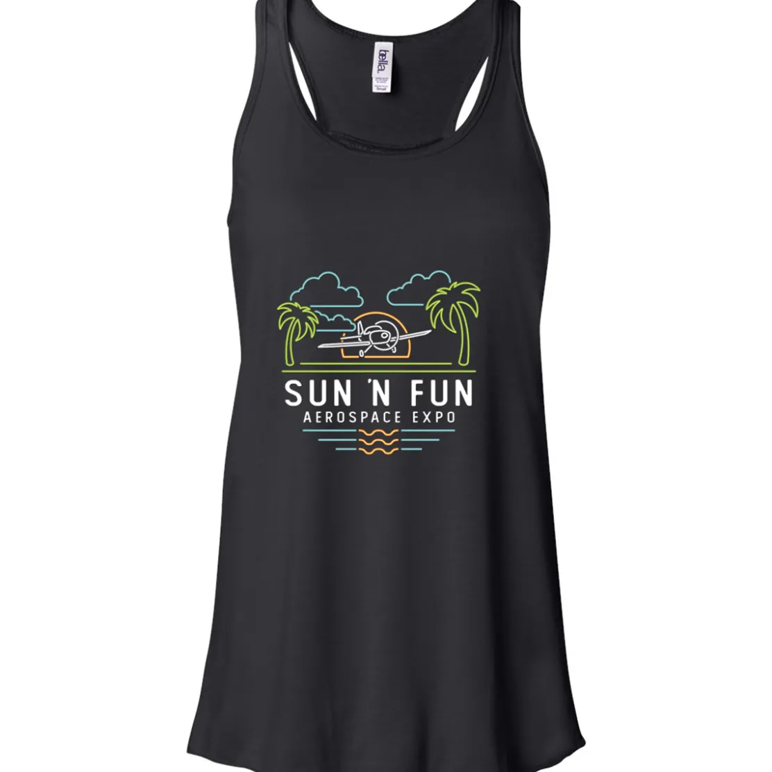 SUN 'n FUN Neon 2025 Womens Flowy Tanktop