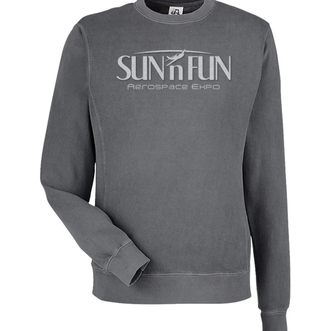 SUN 'n FUN Pigment-Dyed Fleece Crewneck Sweatshirt