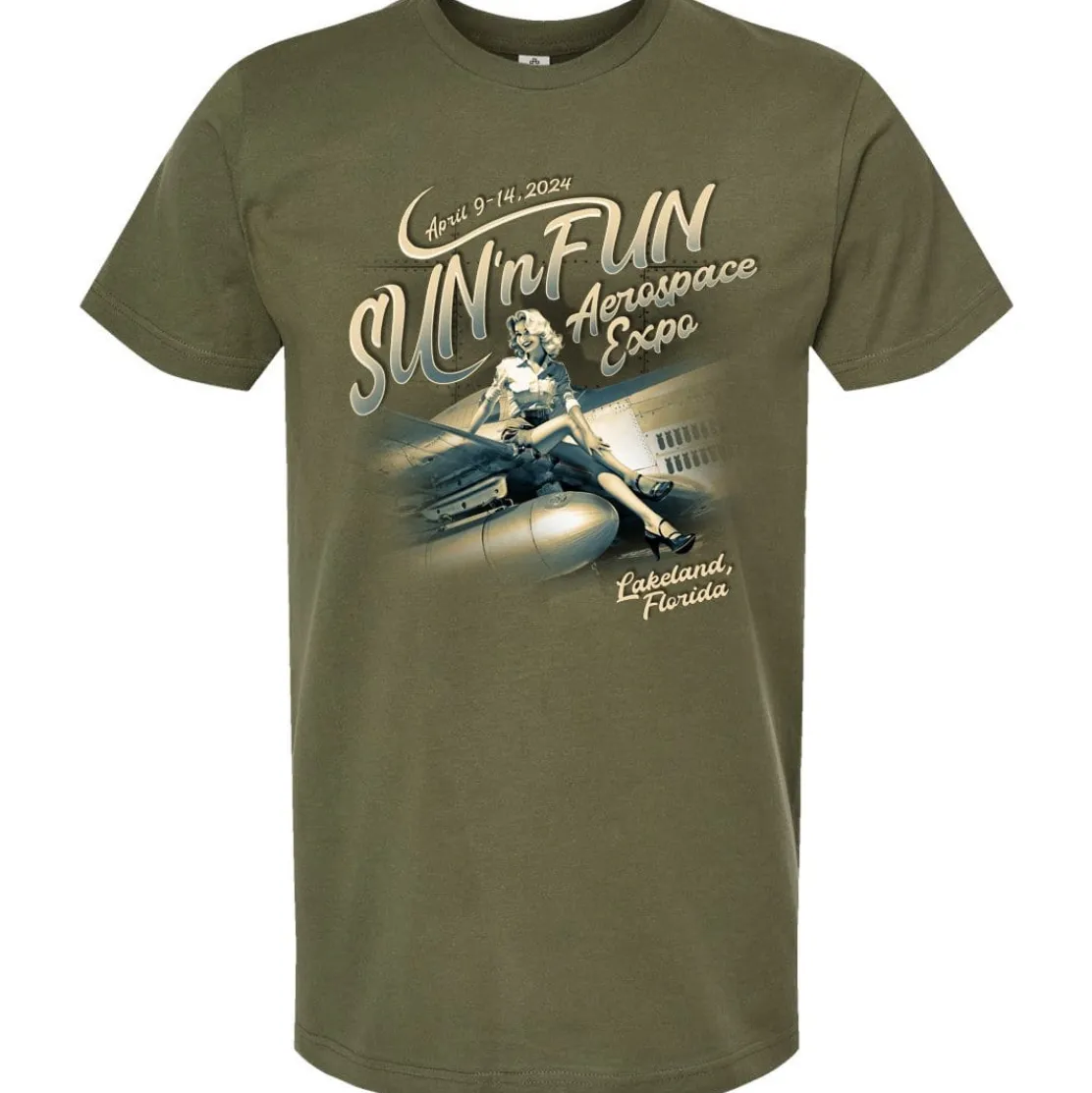 SUN 'n FUN Pinup 2024 T-Shirt