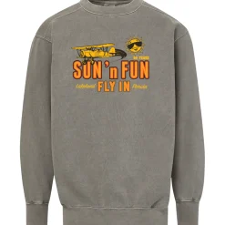 SUN 'n FUN Retro Vibes 2024 Coastal Crewneck Sweatshirt