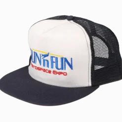 SUN 'n FUN Stone Mesh Back Snap Back Structured Ball Cap