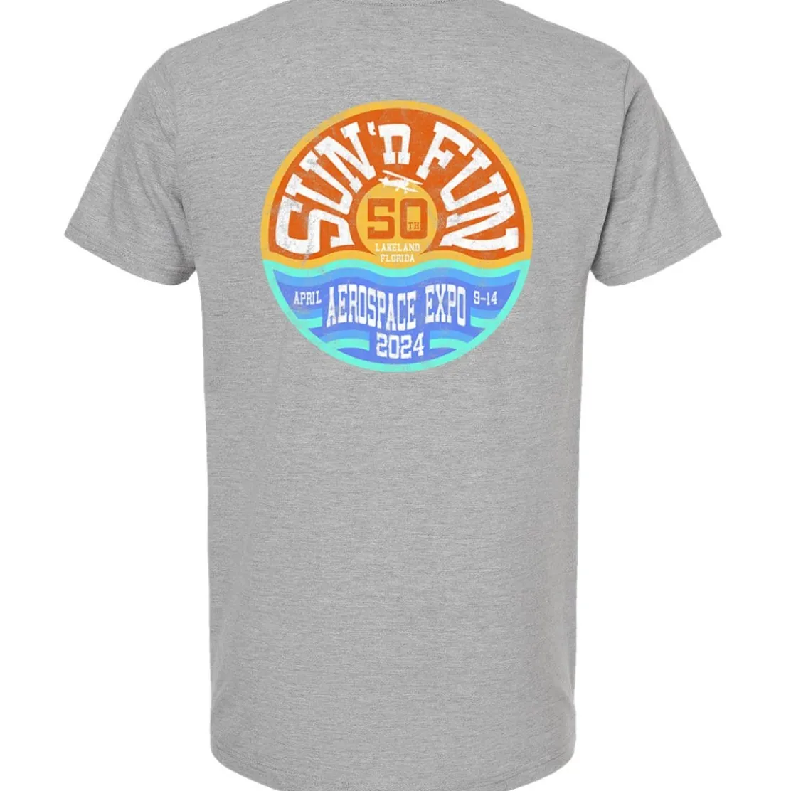SUN 'n FUN 70's Vintage 2024 Pocket T-Shirt