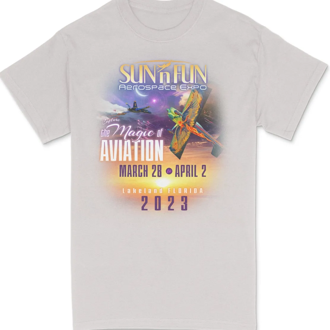 SUN 'n FUN The Magic of Aviation 2023 T-Shirt