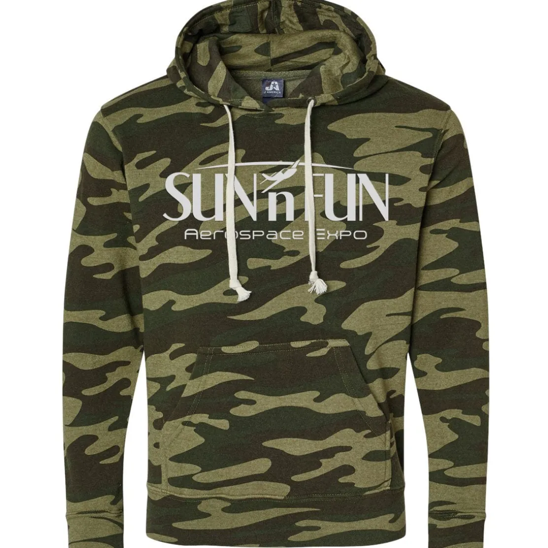 SUN 'n FUN Triblend Fleece Hooded Sweatshirt