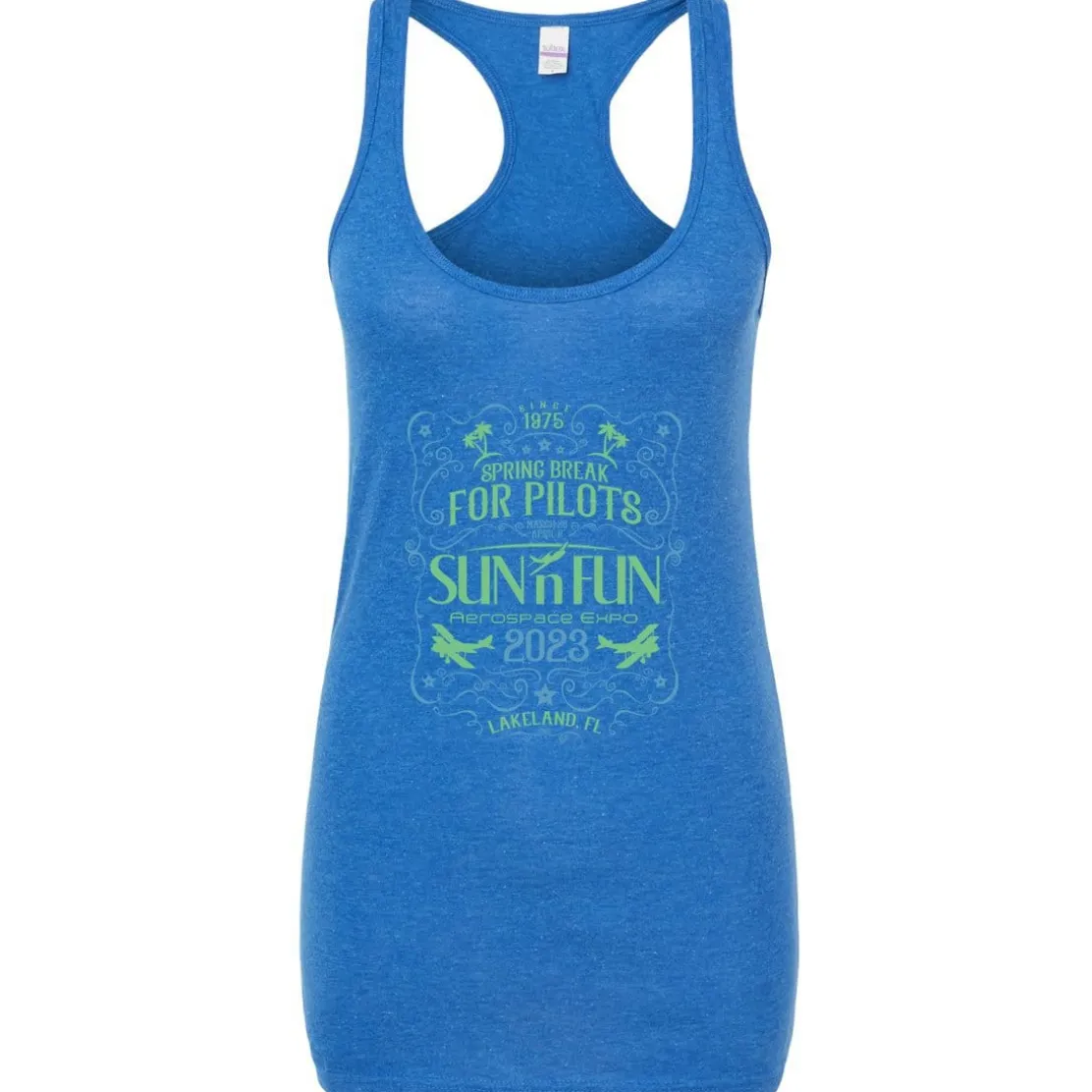 SUN 'n FUN Whiskey 2023 Women's Racerback Tanktop