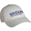 SUN 'n FUN White Mesh Back Buckle Closure Unstructured Ball Cap