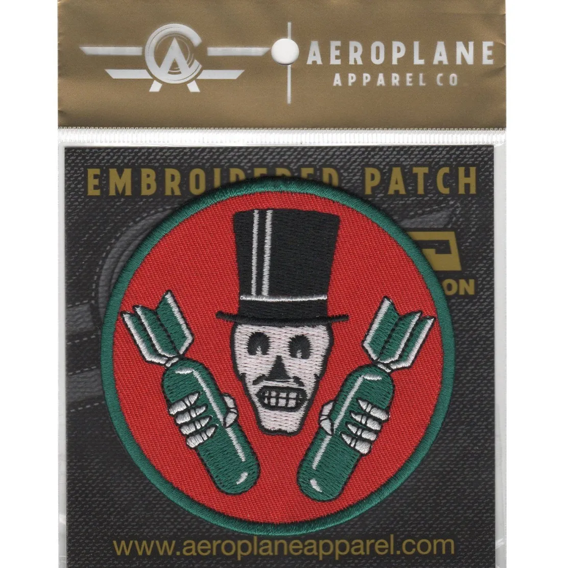 399th Bombardment Squadron Iron On Patch by Aeroplane Apparel Co.