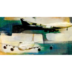 The Boeing 747-400 Frank Martin Aviation Art Print